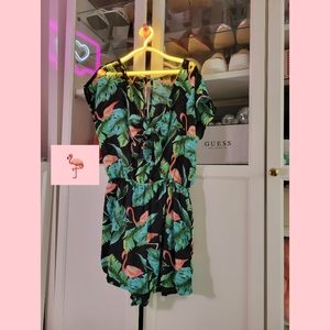 Tropical Flamingo jumpsuit